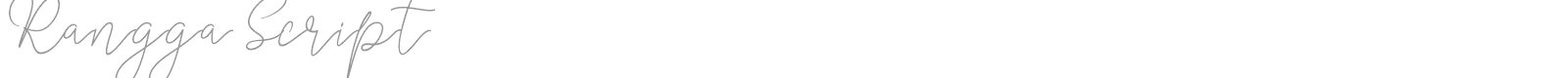 Rangga Script font preview